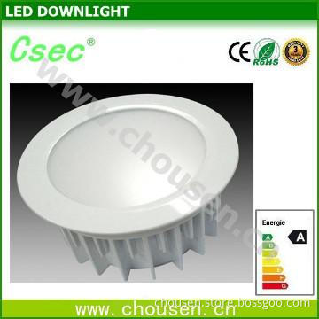 New round 220v 7w dimmable led downlight